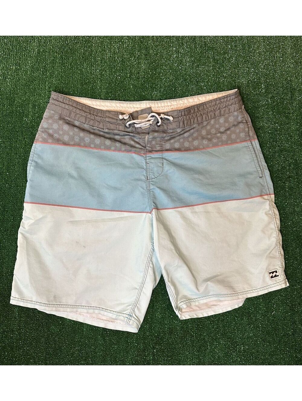 SZ 32-Billabong Recycler Mens Boardshorts Floral Pocket **SHIPS TODAY**